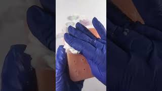 ASMR ear cleaning asmrsounds asmr blackdots asmrcosmetologist viral skincare acnetreatment [upl. by Assirk803]