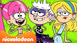 Loud House  ¡Los momentos MÁS a la moda de la familia Loud y de los Casagrande  Nickelodeon [upl. by Haisi]