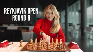 REYKJAVIK OPEN  ROUND 8  Hosted by GM Pia Cramling [upl. by Ailefo]