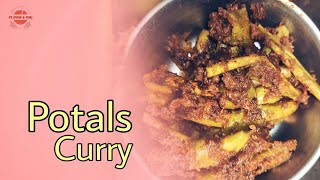 potals curry  parawal recipe  how to make potals curry  potals ulli karam mudda koora [upl. by Ahseital170]