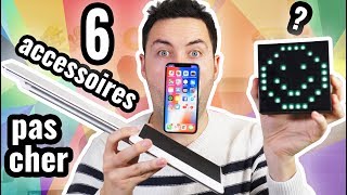 6 Objets Pas Cher pour iPhone X et Smartphone [upl. by Tenaej]