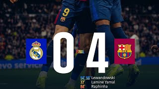 FC Barcelona écrase le Real Madrid [upl. by Tegirb]