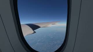 Time Lapse KJFKKLAX Ordinary Flight Passenger Window [upl. by Niamrahc5]