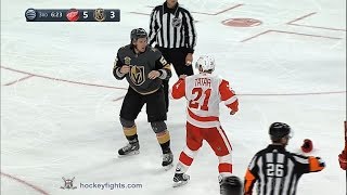 Tomas Tatar vs Erik Haula Oct 13 2017 [upl. by Ileane251]