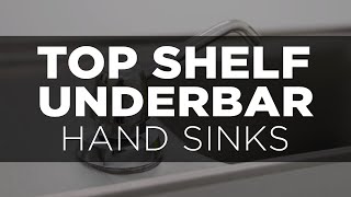 Perlicks NEW Top Shelf Underbar Hand Sink [upl. by Kakalina]