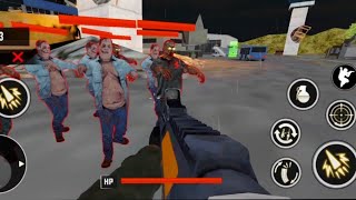 Fps Zombie Shooting Gun GamesAndroidGamePlayPart2 [upl. by Draner]