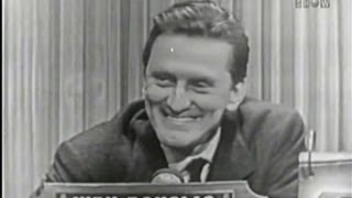 Whats My Line  Kirk Douglas Peter Lind Hayes panel Dec 20 1953 [upl. by Lurie]