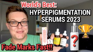 TOP 5 HYPERPIGMENTATION SERUMS 2023  Glowing Skin Guaranteed [upl. by Suicul626]