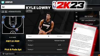 NBA 2K22 HOW TO EDIT CUSTOMIZE YOUR PLAYBOOK CHANGE PLAYERS MINUTES IN MyCAREER [upl. by Odawa515]