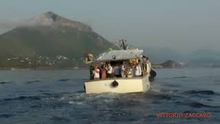 maratea processione della madonna di porto salvo via mare 2024 [upl. by Mines]