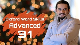 Oxford Word Skills Advanced 30 [upl. by Amleht]