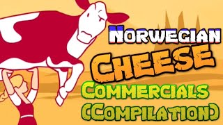 Funny Norwegian Cheese Commercials Compilation  English Subtitles [upl. by Dorcus794]