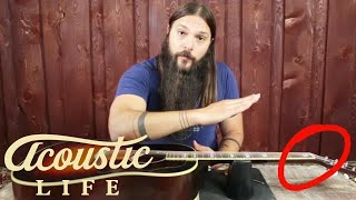 How to Adjust the Truss Rod on Your Acoustic Guitar [upl. by Tewell]