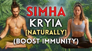 POTENT DMT Breathing  Simha Kriya 3 Guided Rounds [upl. by Hgierb]