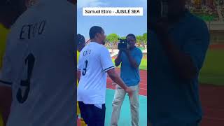 Samuel Etoo au jubilé dEmmanuel Adebayor [upl. by Rawley456]