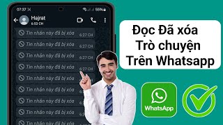 Phục hồi tin nhắn đã xóa trên Whatsapp  Cách xem tin nhắn đã xóa trên WhatsApp [upl. by Ekusuy553]