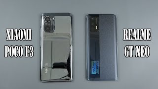 Poco F3 vs Realme GT Neo  SpeedTest and Camera comparison [upl. by Avivah]