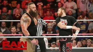 Sami Zayn vs Braun Strowman Raw Oct 24 2016 [upl. by Ric]