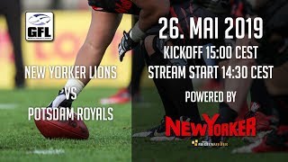 New Yorker Lions vs Potsdam Royals [upl. by Sherrie]