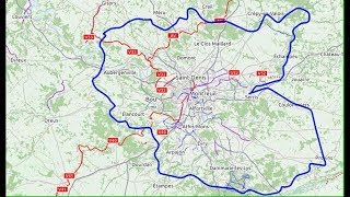 Tour de lIle de France en BikePacking [upl. by Itnuahsa]