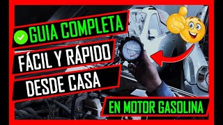 Como MEDIR COMPRESIONES A Un MOTOR GASOLINA y Diesel 🔥 ✅ FÁCIL RÁPIDO Y SEGURO 🔥 [upl. by Ardnikal934]