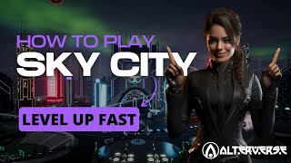 How to Play Sky City  Battle Build and Earn [upl. by Sclar]