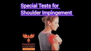 Special Tests for Shoulder Impingement syndrome 💪 shoulderimpingement specialtests shoulderpain [upl. by Cerf534]