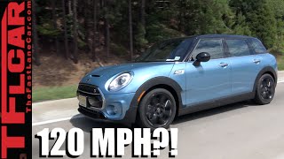 Driving a 2016 Mini Clubman at 120 MPH Mini Takes the States Day 1 [upl. by Airotciv]