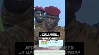 El joven líder de Burkina Faso intimida a Occidente africa europa colonialismo politica [upl. by Sedrul246]