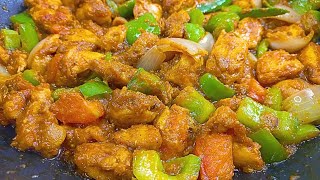 Chicken jalfrezi recipespicy masala jalfrezirestaurant style jalfrezi recipest food street [upl. by Killigrew]