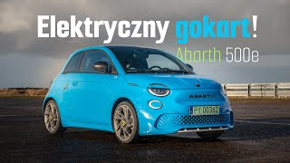 Abarth 500e 2024  W pełni elektryczna wyścigówka 100 ZABAWY D  Irokez [upl. by Templeton959]