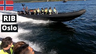 RIB Safari Oslofjorden  Rigid inflatable boat  RIB Oslo Fjord trip  Norway [upl. by Okiek]