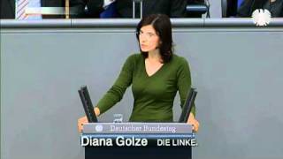 Diana Golze DIE LINKE Regierung fördert Kinderarmut [upl. by Ayerf]