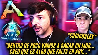 NEXXUZ comentó con CODIGOALEX la IDEA del NUEVO MOD de ARK SE VIENE NUEVA SERIE de ARK ABERRATION😨 [upl. by Freud]