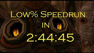 Majoras Mask Low Speedrun 16 Item in 24445 [upl. by Talyah]