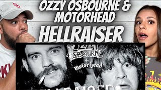 OH YEAH FIRST TIME HEARING Motorhead amp Ozzy Osbourne  Hellraiser REACTION [upl. by Htebyram]