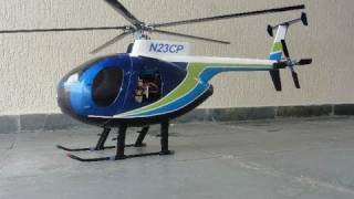 MD 500D 450 Size Scale RotorHead And NEW Cascade Tail [upl. by Dier]