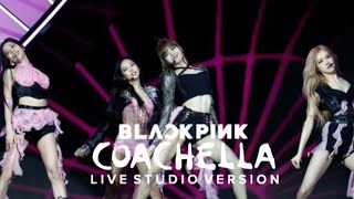 BLACKPINK  Intro  Pink Venom  COACHELLA 2023 Live Band Studio Version [upl. by Meyers]