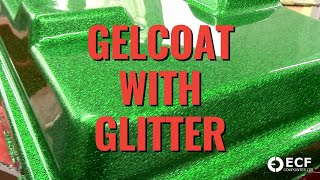 How To Gelcoat with a Glitter Finish [upl. by Laundes]