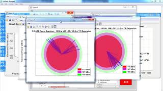 Path Loss Model in Wireless Communication Network Simulation [upl. by Meehyr]