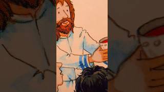 The Last Supper  Children’s Read Aloud Bible Stories youtubekids cartoon abcd english reels [upl. by Evalyn]