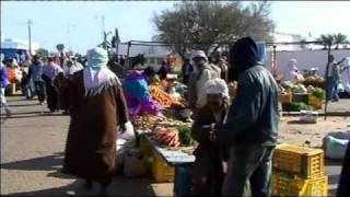 Tunisie Djerba le marché aux legumes de Midoun [upl. by Htbazile]