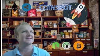 Coinspot exchange  Buying Crypto in Australia at your local shops [upl. by Alena]