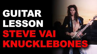 Quick Riff David Lee Roth amp Steve Vai  Knucklebones [upl. by Htidra3]