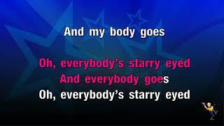 Starry Eyed  Ellie Goulding KARAOKE [upl. by Cutcliffe141]