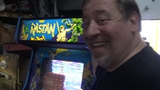 711 Taito RASTAN Arcade Video Game Full Size TNT Amusements [upl. by Harriet]