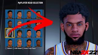 THE BEST COMP FACE CREATION IN NBA 2K22 BEST DRIPPY FACE CREATION CURRENT GEN amp NEXT GEN [upl. by Britte]