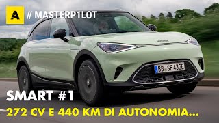 Smart 1 2023  La quotlong rangequot ha 272 CV e 440 km di autonomia [upl. by Ethelind349]