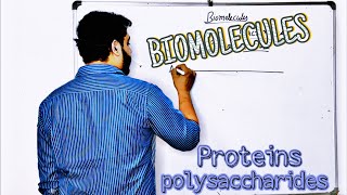 Biomolecules  proteins and polysaccharides  class 11th  Neet biology [upl. by Keyes]