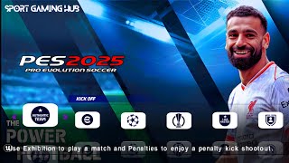 PES 2025 PPSSPP eFootball PES 2025 PPSSPP [upl. by Emmye666]